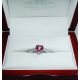 Pink sapphire ring in USA 