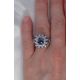 Color Change Platinum Sapphire Ring, 2.16 ct Unheated GIA Certified 