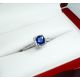 2 crates blue Sapphire ring