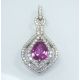 Pink Sapphire Pendent on wholesale 