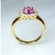Pink-Sapphire-1.75 ct-yellow-gold-ring
