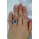 5.24 tcw Blue sapphire ring