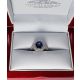 Natural Sapphire Ring, 2.33 ct Platinum GIA Certified 