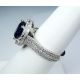 18 kt White Gold and Diamond 