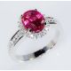 Pink Oval Sapphire 