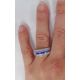 blue sapphire band for Wedding 