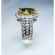 Yellow-Oval-Sapphire-&-Diamonds-platinum-ring-for-women