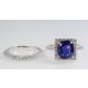 blue sapphire ring and band 