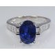 2.85 tcw Blue Ceylon Sapphire 