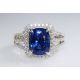 6.75  size sapphire ring