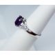 Purple-Oval-Sapphire-&-Diamond-Ring-for-ladies 