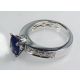 18 kt White Gold 2.66 tcw ring