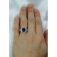 Sapphire & Diamond ring 