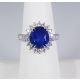 Blue Oval Sapphire price in USA 