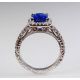 blue Diamond ring 