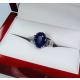 Oval blue Sapphire 8 Ct