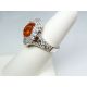 Orange-sapphire-and-Platinum-engagement-ring 