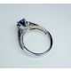 1ct blue sapphire ring 