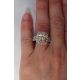 Platinum Yellow Sapphire Ring, 7.02 ct Unheated GIA Certified 3501