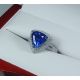 Blue Gemstone Trillion cut