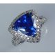 Blue Sapphire Trillion cut for Sale 