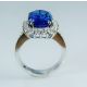 blue Diamond ring