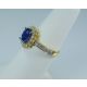 Sapphire and Gold ring