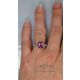 Sri Lankan pink Sapphire ring
