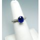 Oval cut blue sapphire 