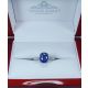 Blue Cushion Sapphire ring online 