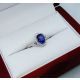 18kt blue sapphire 