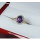 Purple Natural Ceylon Sapphire Ring