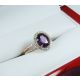 Purple Natural Ceylon Sapphire Ring for sale 