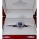 purple sapphire diamond engagement ring price