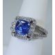 natural blue Sapphire ring 