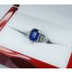 Vivid Royal Blue Diamond Ring  