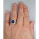 blue sapphire in finger size 