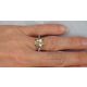 yellow sapphire diamond engagement ring