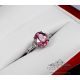 Pink sapphire ring 