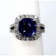 9.60 grams blue sapphire 
