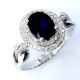 royal blue sapphire ring 