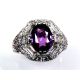 2.18 ct purple sapphire 