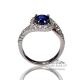 Blue-sapphire-Engagement-Cocktail-Anniversary-ring-for-ladies
