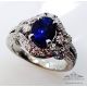 Sapphire engagement ring 