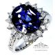 7.60 grams blue sapphire ring 