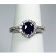 5 gm blue sapphire ring