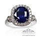 Rich royal blue sapphire 