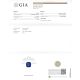 GIA Certified report for blue sapphire ring