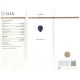 GIA certified Pear cut shape sapphire ring 