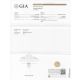 Gia certified for white sapphire